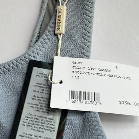 La Sirene Swimsuit Size S NWT Baby Blue - Picture 12 of 14